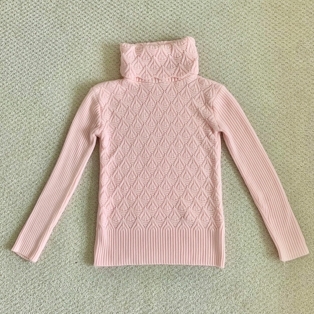 Cable knit Turtleneck slim fit Sweater